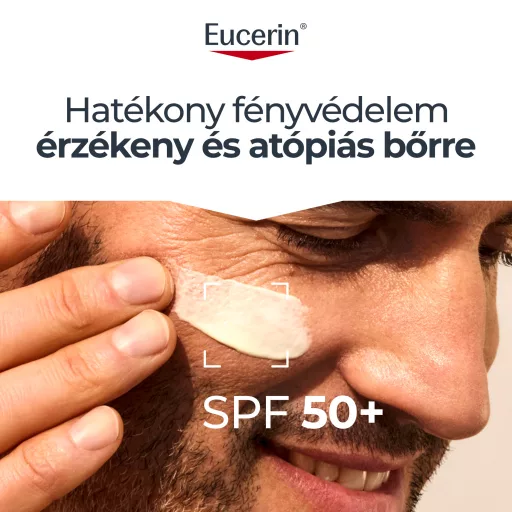 Eucerin Sun Sensitive Protect Napozó krém arcra SPF50+ 50 ml