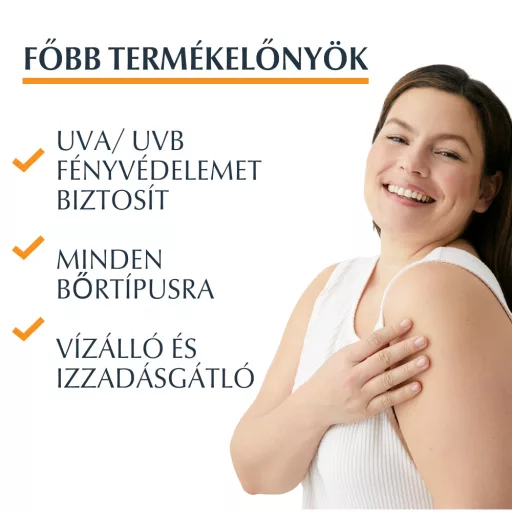Eucerin Sun Oil Control Dry Touch napozó krém-gél testre SPF30 200 ml