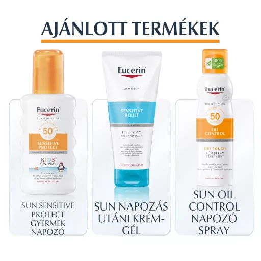 Eucerin Sun Oil Control Dry Touch napozó krém-gél testre SPF30 200 ml