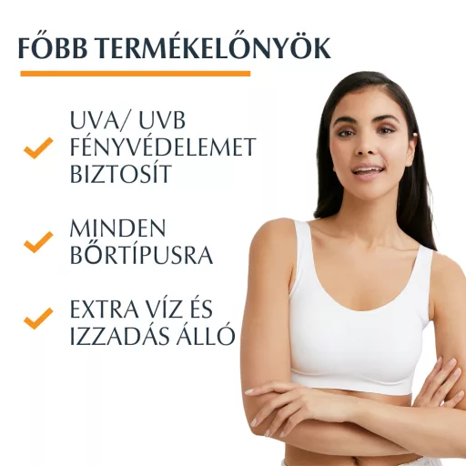 Eucerin Sun Oil Control Dry Touch napozó krém-gél testre SPF50+ 200 ml