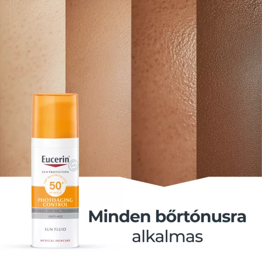 Eucerin Sun Photoaging Control napozókrém arcra SPF50 50 ml
