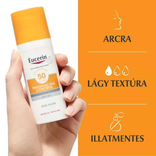 Eucerin Sun Photoaging Control napozókrém arcra SPF50 50 ml