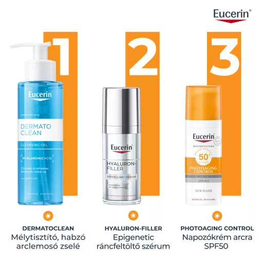 Eucerin Sun Photoaging Control napozókrém arcra SPF50 50 ml
