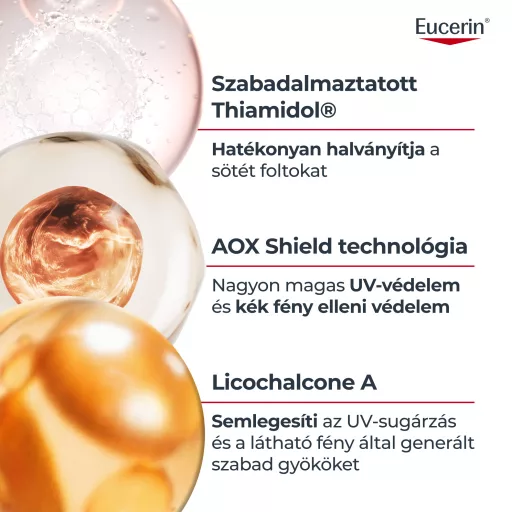 Eucerin Sun Pigment Control napozó fluid arcra SPF50+ 50 ml