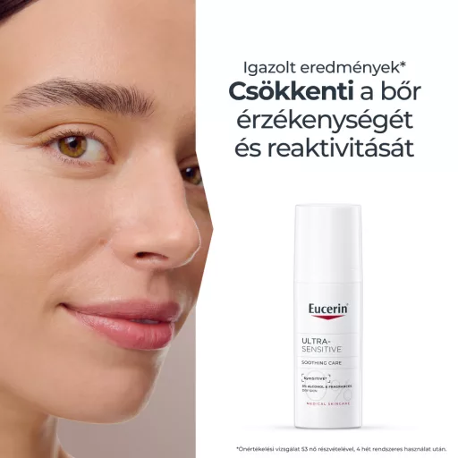 Eucerin UltraSensitive arcápoló krém száraz bőrre 50 ml