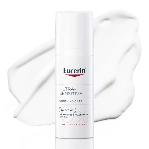 Eucerin UltraSensitive arcápoló krém száraz bőrre 50 ml