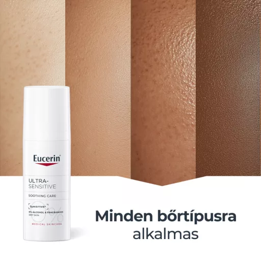 Eucerin UltraSensitive arcápoló krém száraz bőrre 50 ml