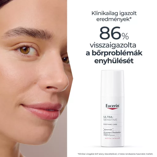 Eucerin UltraSensitive arcápoló krém normál, vegyes bőrre 50 ml