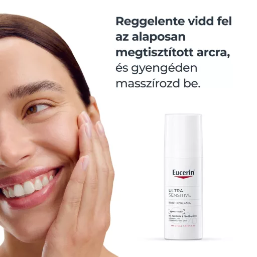 Eucerin UltraSensitive arcápoló krém normál, vegyes bőrre 50 ml