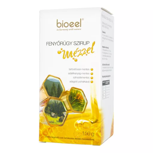 Bioeel Fenyőrügy szirup mézzel 150 g