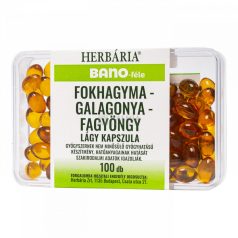 Bánó-féle fokhagyma-galagonya-fagyöngy kapszula 100 db