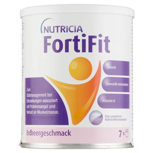 Nutricia Fortifit eper ízű speciális - gyógyászati célra szánt - élelmiszer 280 g