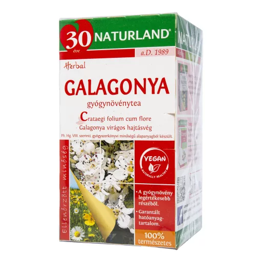 Naturland Galagonya gyógynövénytea 20 db