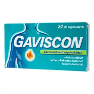 Gaviscon rágótabletta borsmenta ízű 24 db