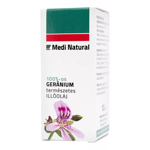 Medinatural geránium 100% illóolaj 10 ml