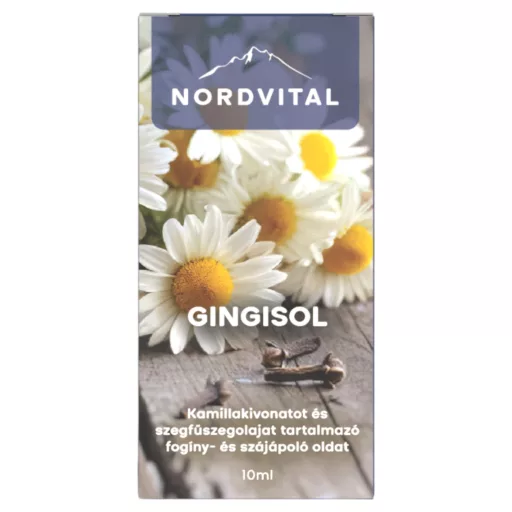 Nordvital Gingisol íny- és szájápoló oldat 10 ml