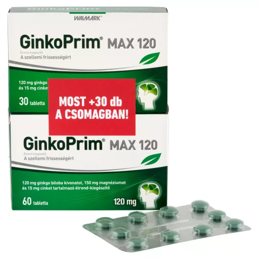 Walmark Ginkoprim Max 120 mg tabletta 60 + 30 db