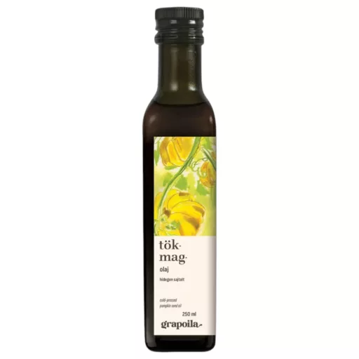 Grapoila hidegen sajtolt tökmagolaj 250 ml 