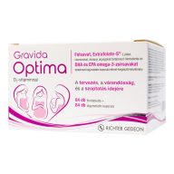 Gravida Optima filmtabletta+lágyzselatin kapszula 2 x 84 db