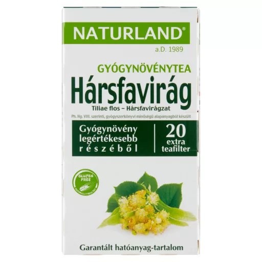 Naturland Hársfavirágzat filteres tea 20 db