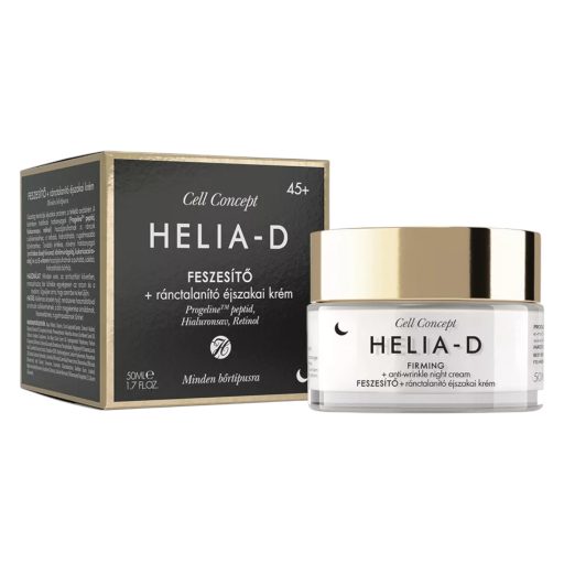 Helia-D Cell Concept feszesítő és ránctalanító éjszakai arckrém 45+ 50 ml