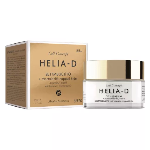 Helia-D Cell Concept sejtmegújító +ránctalanító nappali krém 55+ 50 ml