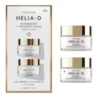 Helia-D Cell Concept Sejtmegújító +Ránctalanító arckrém 55+ 50+50 ml (ajándék csomag)