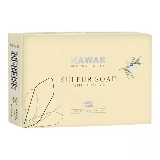 Kawar kénes szappan holt-tengeri ásványokkal 120 g