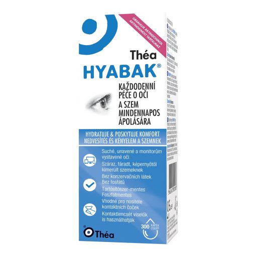 Hyabak szemcsepp száraz szemre 10 ml