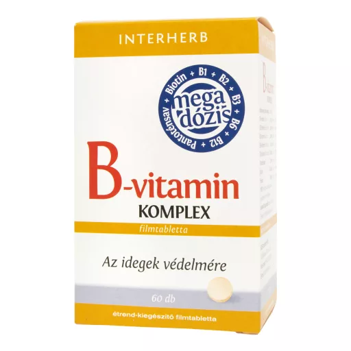 Interherb B-vitamin Komplex tabletta 60 db