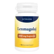 Interherb Lenmagolaj kapszula 1000 mg 48 db