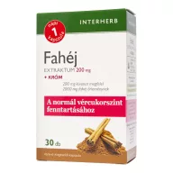 Interherb "Napi 1" Fahéj extraktum +króm kapszula 30 db