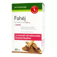 Interherb "Napi 1" Fahéj extraktum + Króm 200 mg kapszula 60 db
