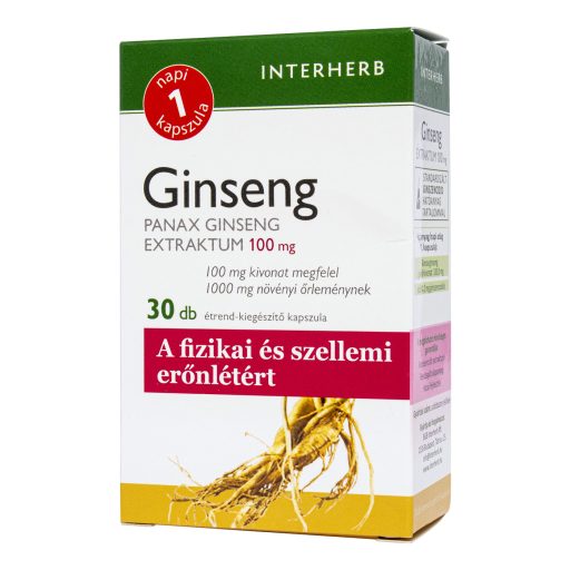 Interherb "Napi 1" Ginseng extraktum kapszula 30 db
