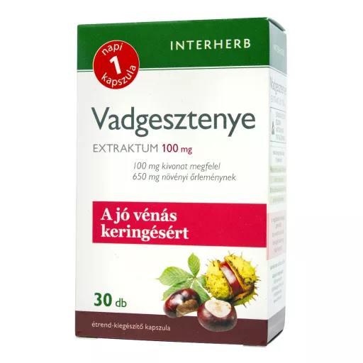 Interherb "Napi 1" Vadgesztenye extraktum kapszula 30 db
