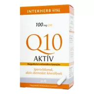 Interherb Q10 Aktív kapszula 100 mg 30 db