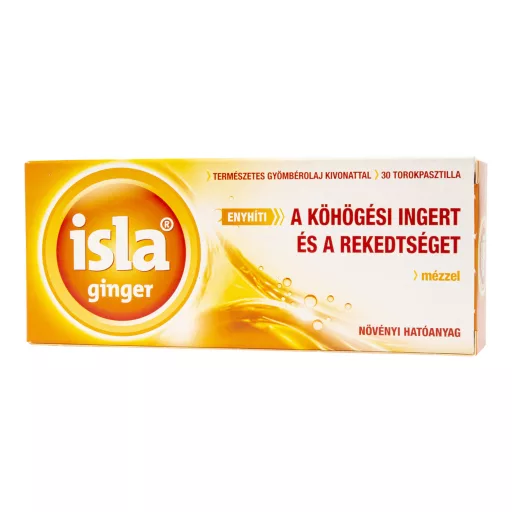Isla Ginger szopogató tabletta 30 db