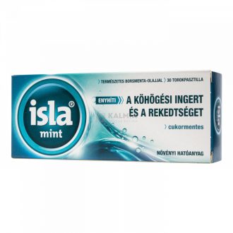 Isla-Mint szopogató tabletta 30 db