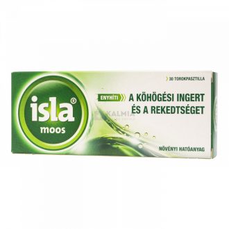 Isla Moos szopogató tabletta 30 db