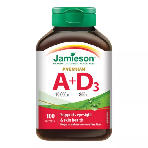 Jamieson A+D vitamin Forte kapszula 100 db