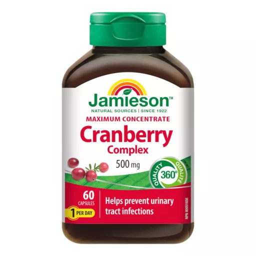 Jamieson tőzegáfonya komplex kapszula 500 mg 60 db