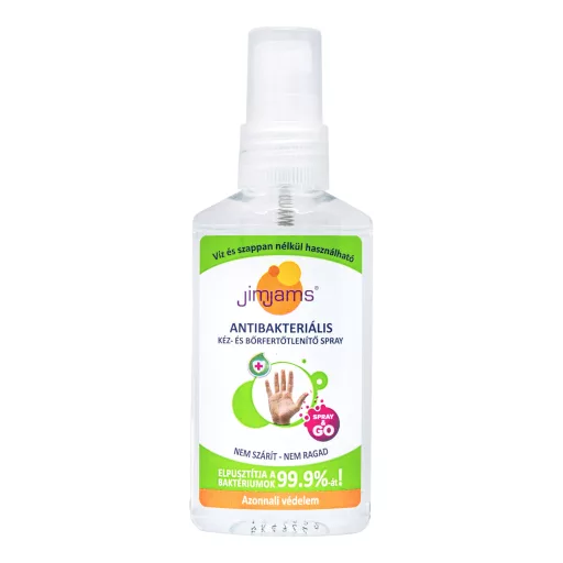 Jimjams Antibakteriális kéz- és bőrfertőtlenítő spray 50 ml