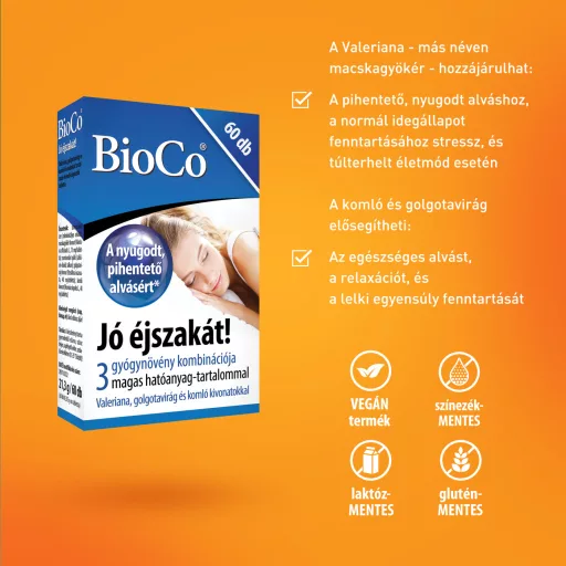 BioCo Jó éjszakát! tabletta 60 db