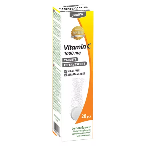JutaVit C-vitamin 1000 mg pezsgőtabletta 20 db