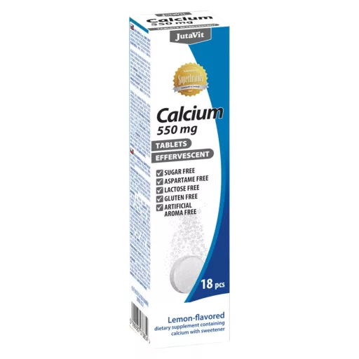 JutaVit Calcium 550 mg pezsgőtabletta 16 db