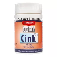 Jutavit Cink 15 mcg tabletta 60 db