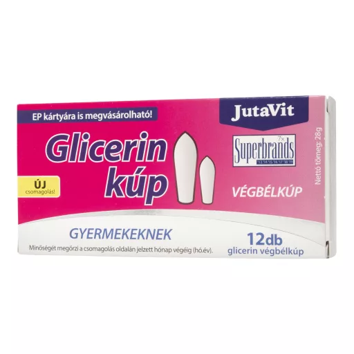 Jutavit Glicerin kúp gyermekeknek 12 db