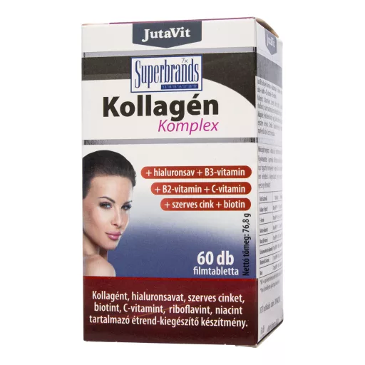 JutaVit Kollagén Komplex étrend-kiegészítő tabletta 60 db