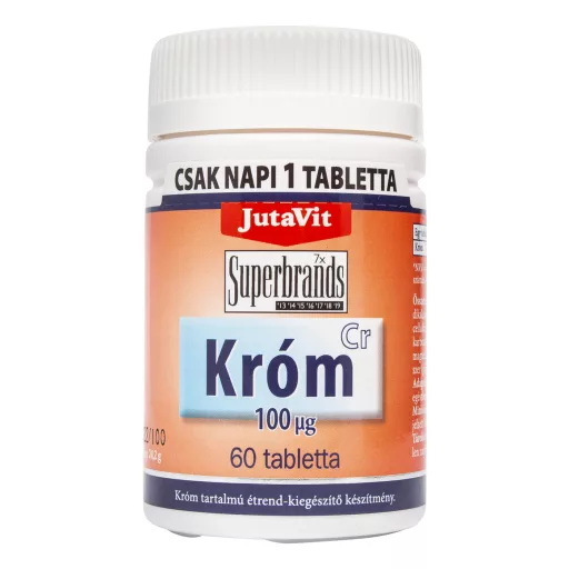 JutaVit Króm 100 mcg tabletta 60 db