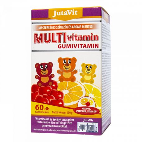Jutavit multivitamin gumivitamin 60 db